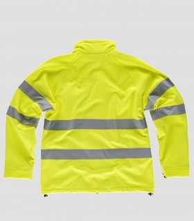 Chaqueta Workshell Alta visibilidad Amarillo