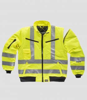 Piloto acolchada Alta visibilidad Amarillo