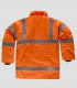 Parka acolchada Alta visibilidad Naranja