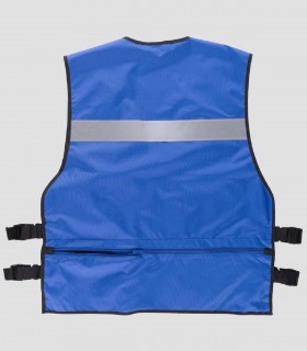Chaleco cintas reflectantes Azulino