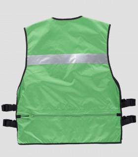 Chaleco cintas reflectantes Verde