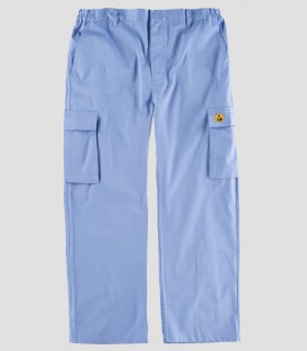 Pantalón Antiestático Celeste