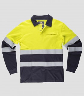 Polo Ignífugo y antiestático Alta visibilidad