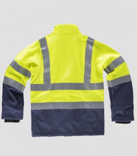 Chaqueta Workshell Ignífuga y Antiestática Alta visibilidad