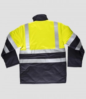 Parka Ignífuga y Antiestática Alta visibilidad