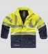 Parka Impermeable Ignífuga y Antiestática Alta visibilidad