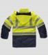 Parka Impermeable Ignífuga y Antiestática Alta visibilidad