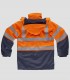 Parka Impermeable Ignífuga y Antiestática Alta visibilidad