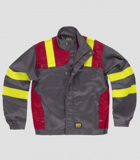 Cazadora Ignífuga y Antiestática Alta visibilidad