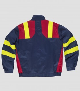 Cazadora Ignífuga y Antiestática Alta visibilidad Marino