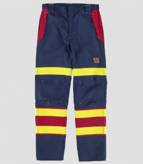 Pantalón Ignífuga y Antiestática Alta visibilidad Marino