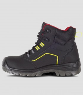 Bota de seguridad Piel Antiestático Negro