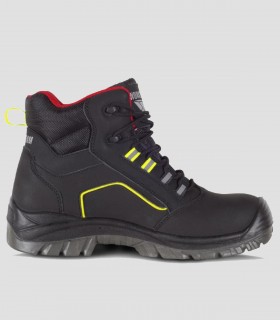 Bota de seguridad Piel Antiestático Negro