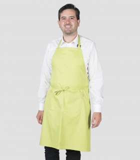 Delantal con peto Pistacho