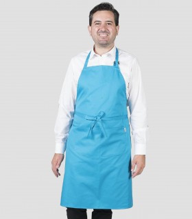 Delantal con peto Turquesa