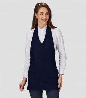 Delantal camarera Bistro Navy