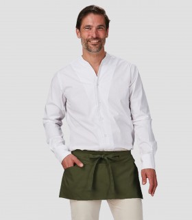 Delantal camarero con bolsillo Caqui