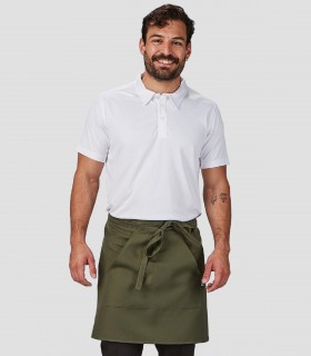 Delantal camarero con bolsillo Caqui