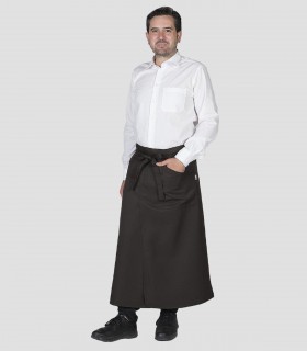 Delantal Francés camarero Marrón
