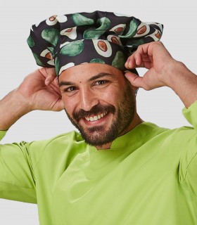 Gorro Gran Chef velcro Aguacate