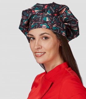 Gorro Gran Chef velcro Tacofest