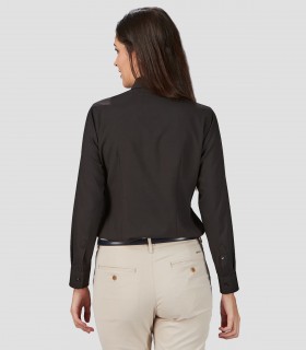 Camisa mujer manga larga Negra Aurora