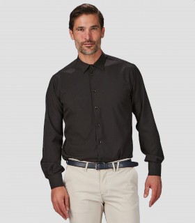 Camisa manga larga Negra Gabriel