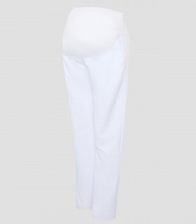 Pantalón sanitario Microfibra Blanco Premamá