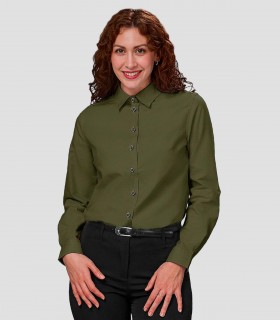 Camisa mujer Bruna Caqui
