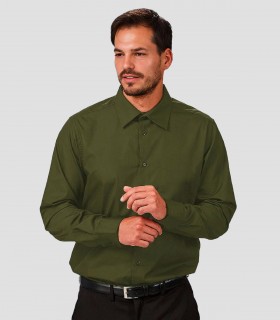 Camisa Slim Fit Niccolo Caqui