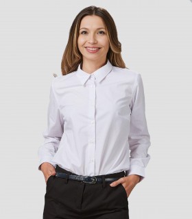 Camisa mujer Elastan Red Line Blanca