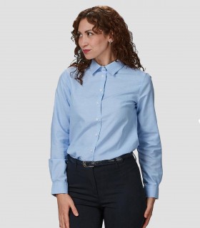 Camisa mujer Elastan Red Line Celeste