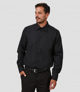 Camisa hombre Elastan Red Line Negra