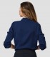 Blusa mujer Cuello Lazo Flavia Marino