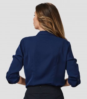 Blusa mujer Cuello Lazo Flavia Marino
