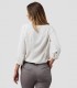 Blusa mujer Cuello Lazo Flavia Blanco