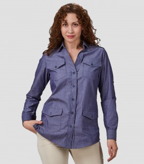 Camisa mujer manga Roll Up Daniela