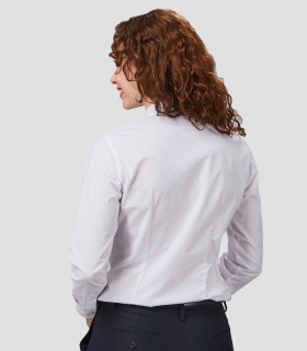 Camisa mujer cuello cocinero Angélica Blanco