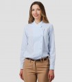 Camisa mujer cuello cocinero Angélica Celeste