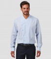 Camisa cuello cocinero Marcello Celeste