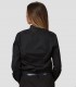Camisa mujer cuello Mao Elastan Red Line Negra