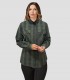 Camisa mujer Alice Cuadro Verde-Caqui
