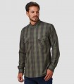 Camisa hombre Slim Fit Augusto Verde-Caqui