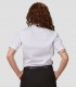 Camisa mujer MC  Elastan Red Line Blanca