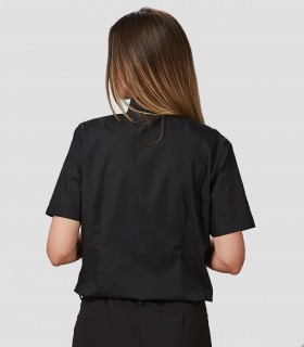 Camisa mujer MC Elastan Red Line Negra