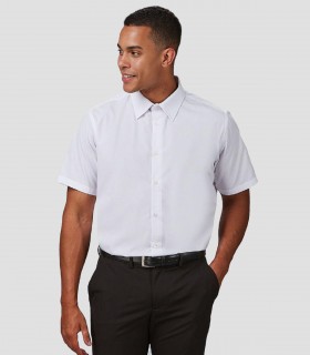 Camisa hombre M/C Elastan Red Line Blanca