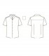Camisa hombre M/C Elastan Red Line