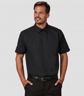 Camisa hombre MC Elastan Red Line Negra