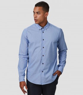 Camisa hombre Raya Leonardo Marino