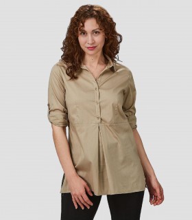 Camisa mujer Manga Roll Up Livia Arena